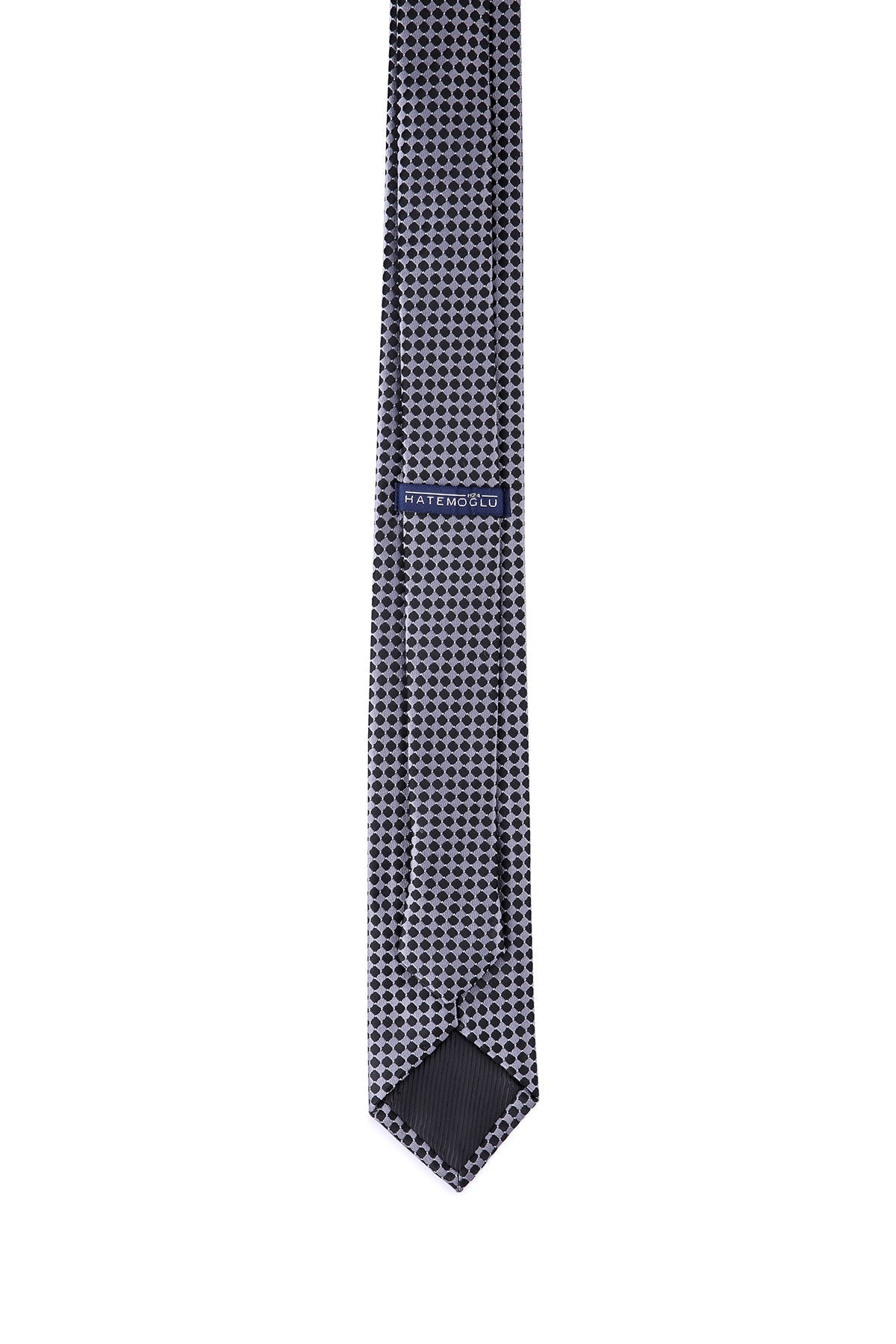 Casual 2.5-inch Slim Gray - Black Diamond Tie - MIB