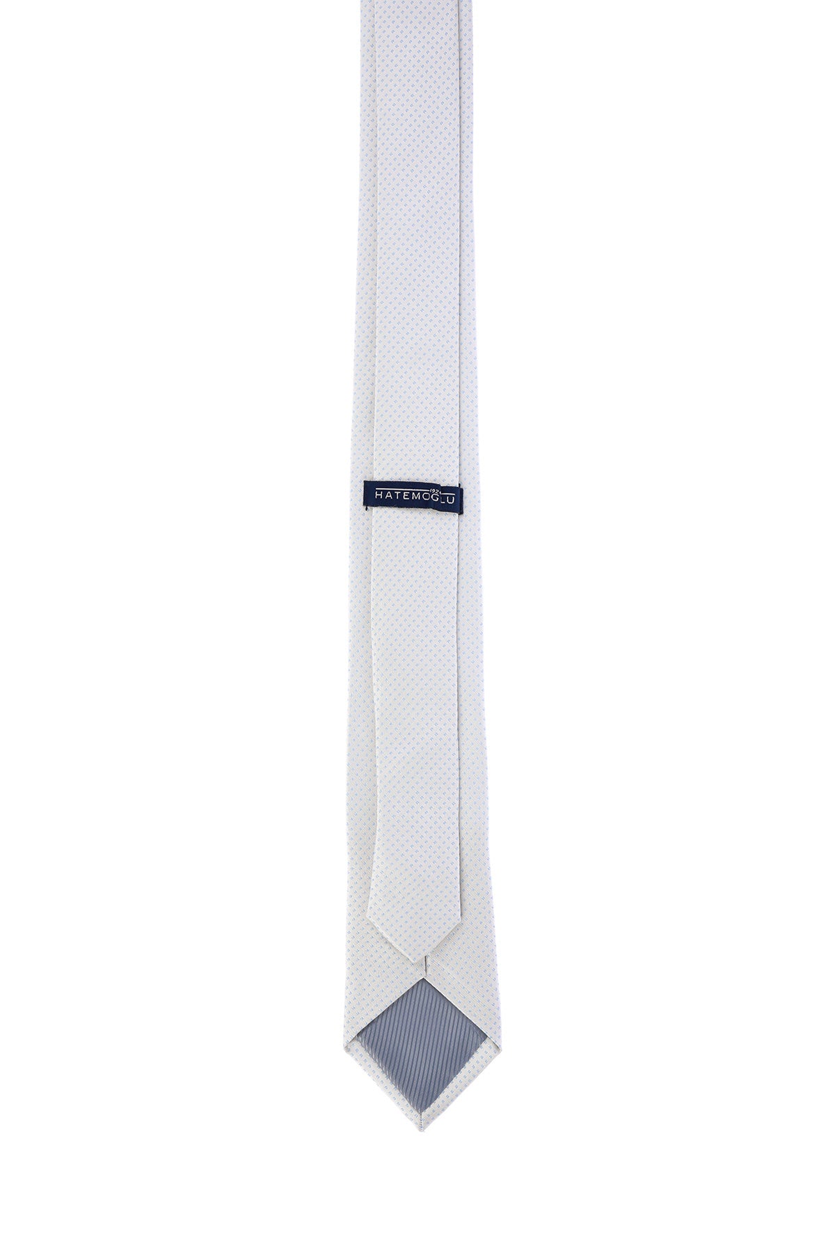 Casual 2.5-inch Slim Textured Gray Tie - MIB