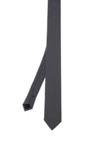 Casual 2.5-inch Slim Textured Navy Tie - MIB