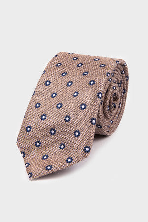 Casual 3-inch Cotton Blend Pink Tie - MIB
