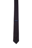 Casual Black 2.5-inch Micro Dash Slim Tie - MIB