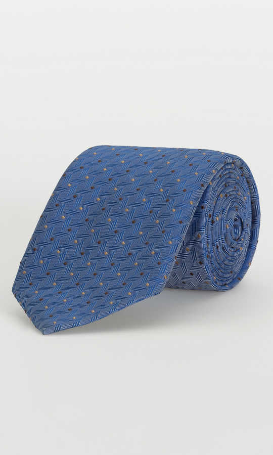 Classic 3-inch Cotton Blend Mixed Color Tie - MIB