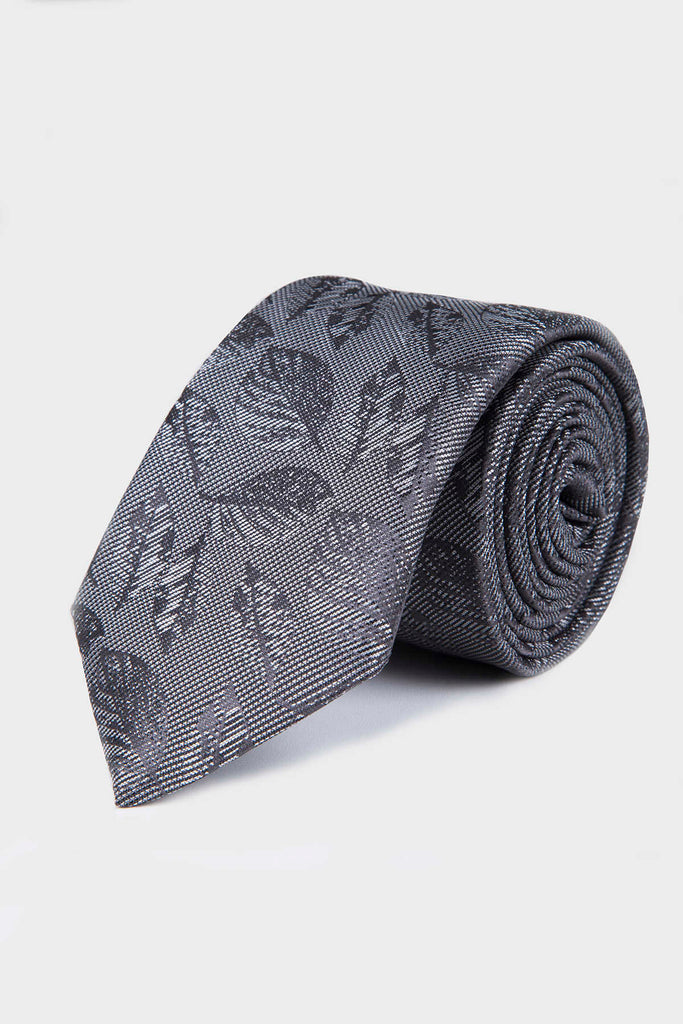 Classic 3-inch Cotton Blend Navy Tie - MIB