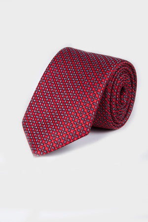 Classic 3-inch Cotton Blend Purple Tie - MIB