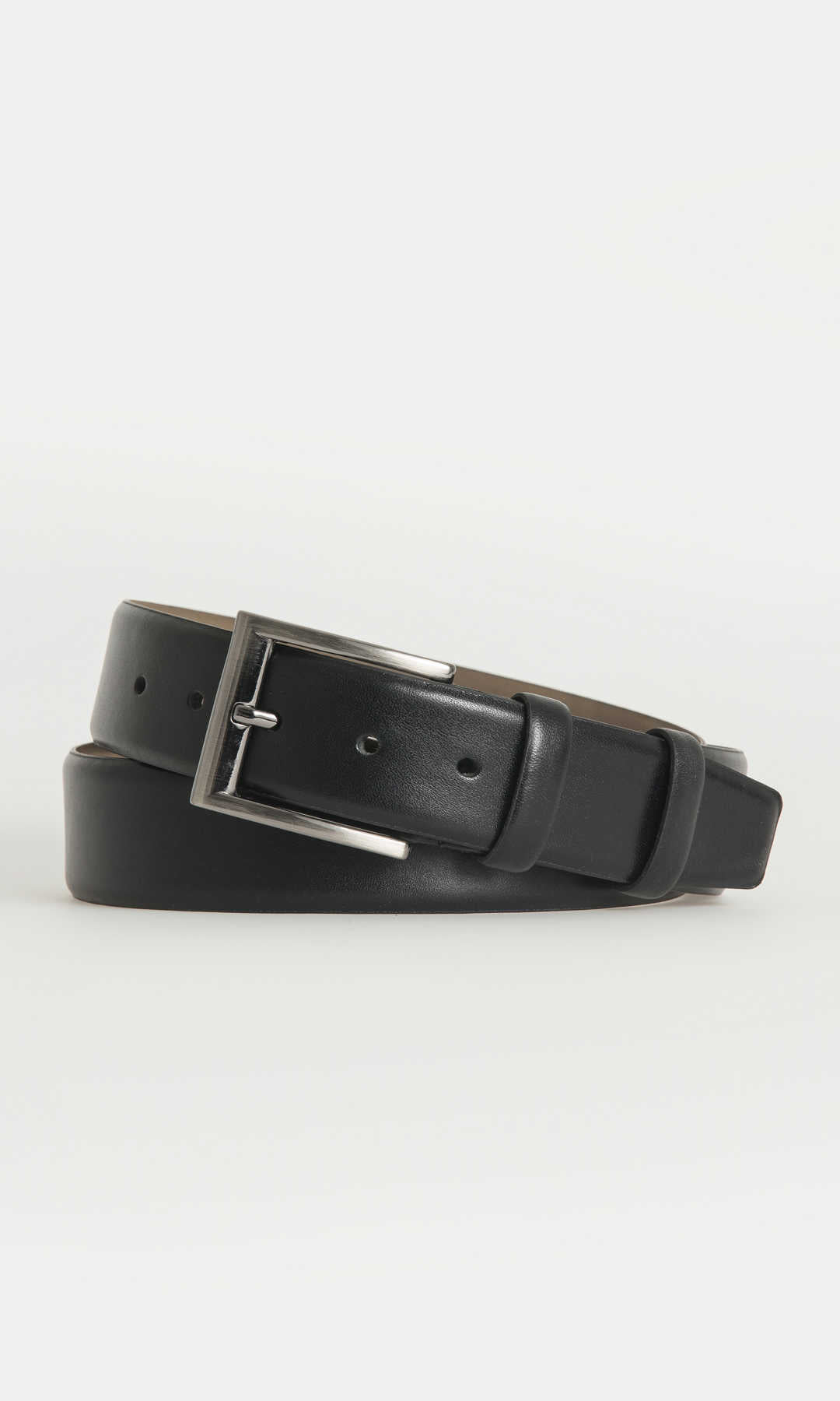 Classic Black Dress Belt - MIB