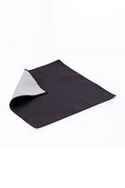 Classic Black Satin Pocket Square - SAYKI