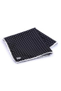 Classic Dot Black Pocket Square