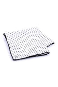 Classic Dot White Pocket Square