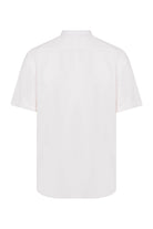 Classic Fit Short Sleeve Cotton Blend Pink Dress Shirt - MIB
