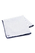 Classic Navy Dot Pocket Square