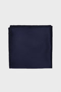 Classic Navy Sateen Pocket Square