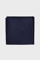 Classic Navy Sateen Pocket Square - MIB