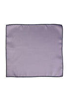 Classic Sateen Solid Silver-Tone Pocket Square - SAYKI