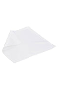 Classic Sateen Solid White Pocket Square