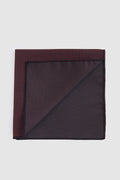 Classic Square Black Pocket Square