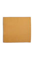 Classic Textured Gold Pocket Square - MIB