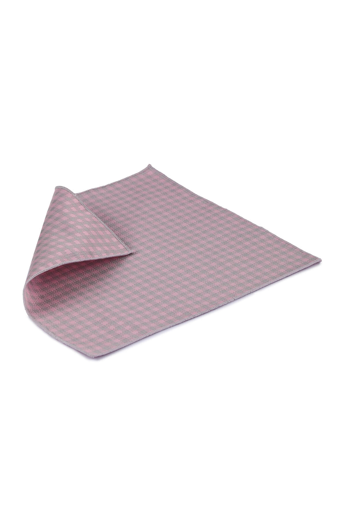 Classic Textured Pink Pocket Square - MIB