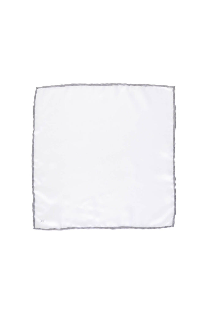 Classic White Pocket Square - MIB