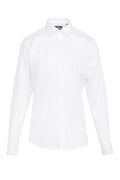 Comfort Fit French Cuff Cotton White Dress Shirt