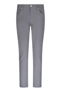 Dynamic Fit Low Waist Cotton Blend Gray Casual Pants