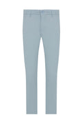 Dynamic Fit Low Waist Cotton Blue Fog Casual Pants