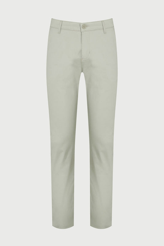 Dynamic Fit Low Waist Cotton Green Desert Sage Casual Pants