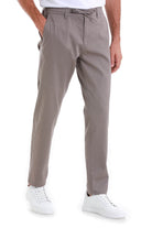 Dynamic Fit Side Pocket High Waist Cotton Blend Mink Jogger