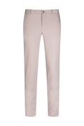 Dynamic Fit Side Pocket Low Waist Beige Chino Pants