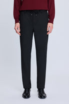 Dynamic Fit Side Pocket Low Waist Black Jogger Pants - MIB