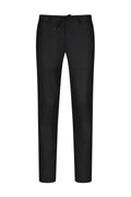 Dynamic Fit Wool Blend Low Waist Dark Brown Dress Pants