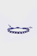 Gray Faceted Beads Hematite Bracelet