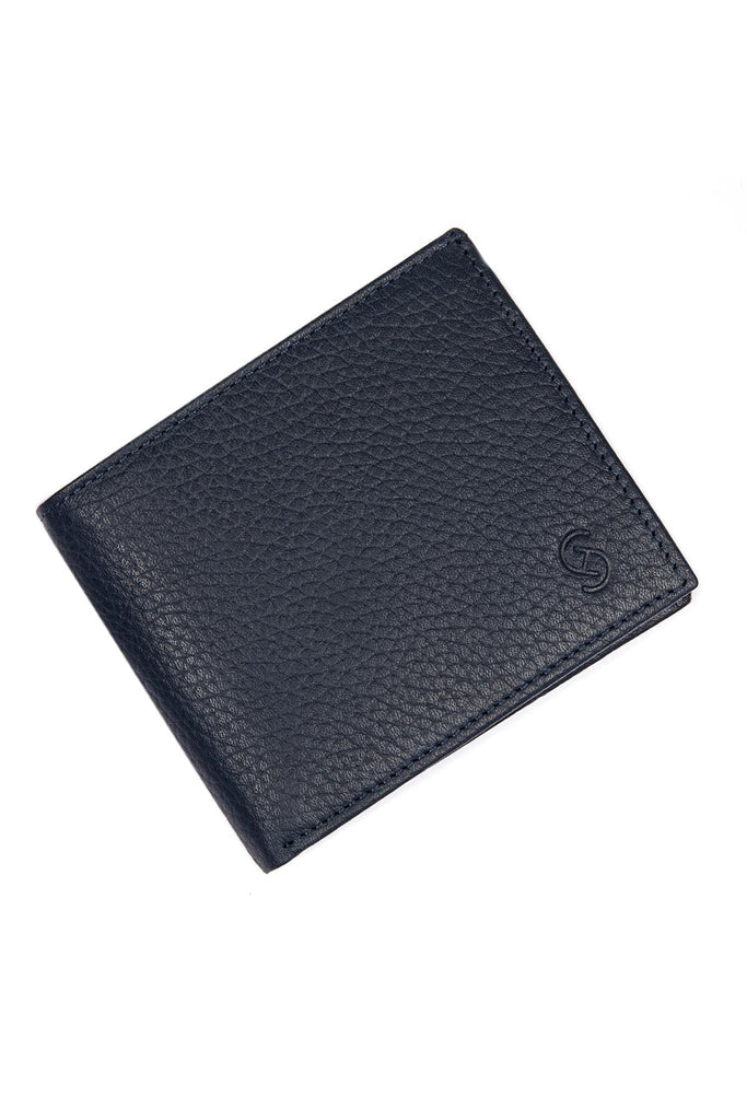 Leather Black Wallet - SAYKI