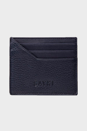Leather Brown Card Case - MIB