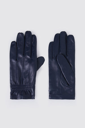 Leather Brown Gloves - MIB