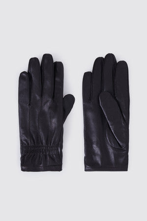 Leather Brown Gloves - MIB