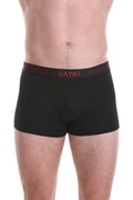 Modal Black Jersey Boxer