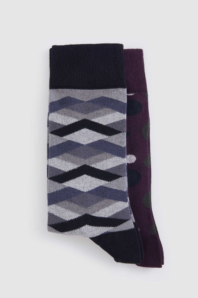 Modelled Cotton Khaki - Socks MIB