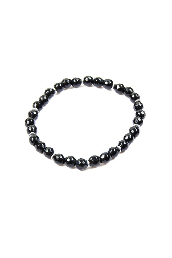Natural Stone Black Bracelet - MIB