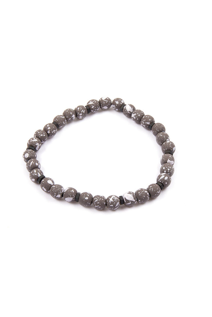 Natural Stone Gray Bracelet - SAYKI
