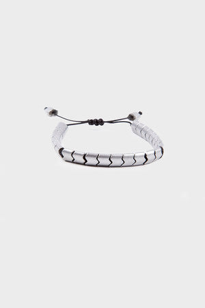 Natural Stone Gray Bracelet - MIB
