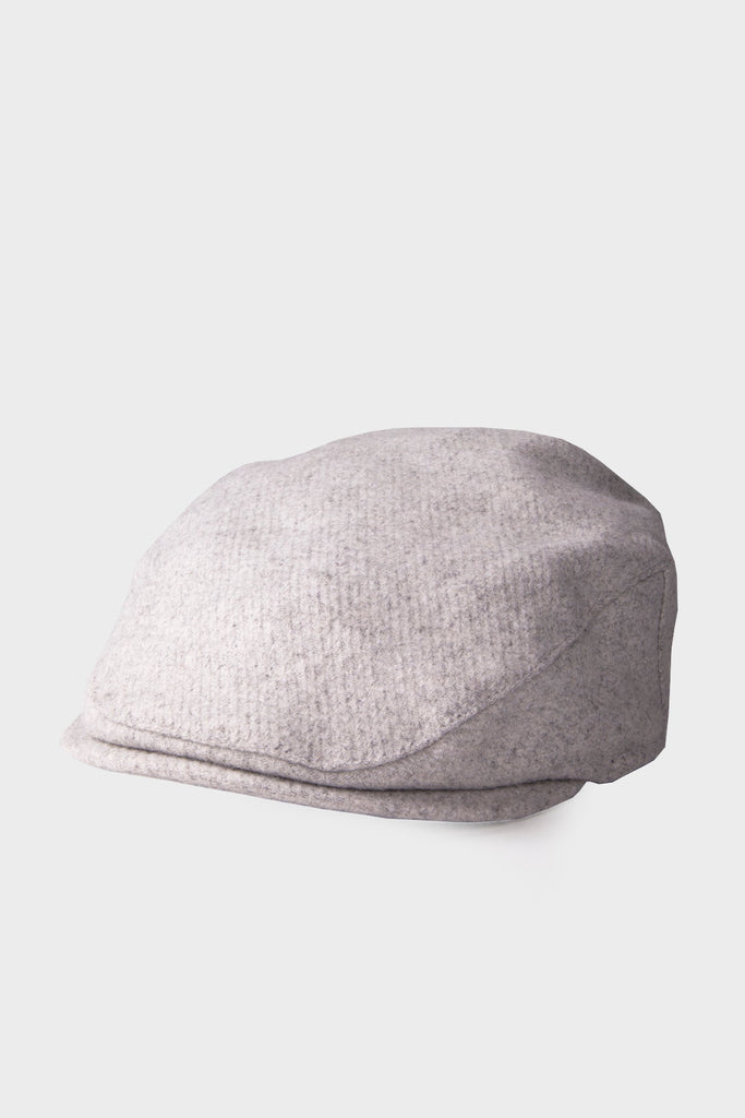 Peaked Cap Wool / Polyester Gray Hat - MIB