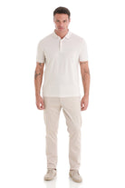 Regular Fit 100% Cotton Mercerized Stone Polo T-Shirt