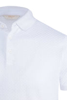 Regular Fit 100% Cotton Mercerized White Polo T Shirt SAYKI