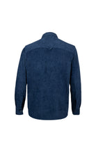 Regular Fit Corduroy Shacket Navy Casual Shirt - SAYKI