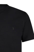 Regular Fit Cotton Blend Black V-Neck T-Shirt - MIB