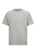 Regular Fit Cotton Blend Khaki Crewneck T-Shirt