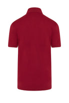 Regular Fit Cotton Burgundy Polo T-Shirt - MIB