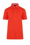 Regular Fit Cotton Orange Polo T-Shirt
