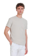 Regular Fit Cotton Stone Crew Neck T-Shirt