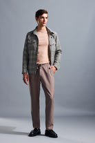 Regular Fit Gray Padded Coat - MIB
